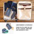 ZOMAKE Ultra Lightweight Packable Backpack 18L, Small Water Resistant Folding Daypack for Travel (Navy Blue)