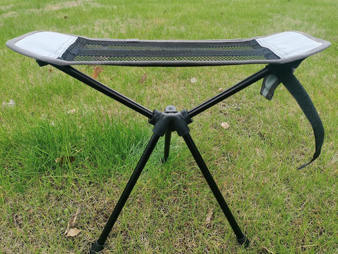 HI SUYI Backpacking,Durable 600D Portable Camping Chair Foot Rest Stool Lightweight Heavy Duty Folding Outdoor Picnic