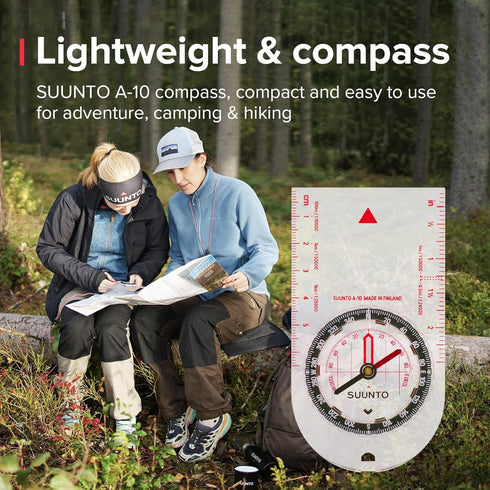 A-10 SUUNTO Compass: Compact, simple to use recreational hiking compass