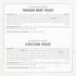 Pack (Pack 24) 3 Oz. Purina Fancy Feast Chicken and Beef Classic Pate Collection Grain Free Wet Cat Food Variety