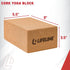 Cork Yoga Block - Sustainable Home Gym Workout Equipment for Yoga, Pilates and General Fitness by Lifeline