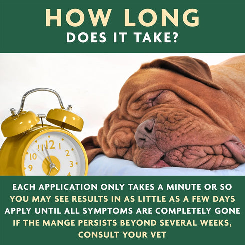 EcoMange Mange Relief for Dogs & Cats - 8 Oz. Itch Relief Spray with Herbal Extract & Essential Oil