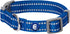 Blueberry Pet Essentials Pastel Color Reflective Dog Collar, Navy, Large, Neck 18"-26"
