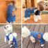 Dog Shirts Jean Overalls-Blue (XX-Large), Comfortable Cotton Denim Overalls for Small Medium Dogs, Adjustable Straps