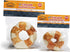 K-9 Cookhouse Chicken Jerky Wrapped Donut Dog Treat, 3.5-Inch, Pack of 1