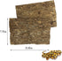 Tfwadmx 2Pcs Cork Terrarium Background, 11.8”x7.9” Natural Cork Bark Backdrop for Reptile Accessories