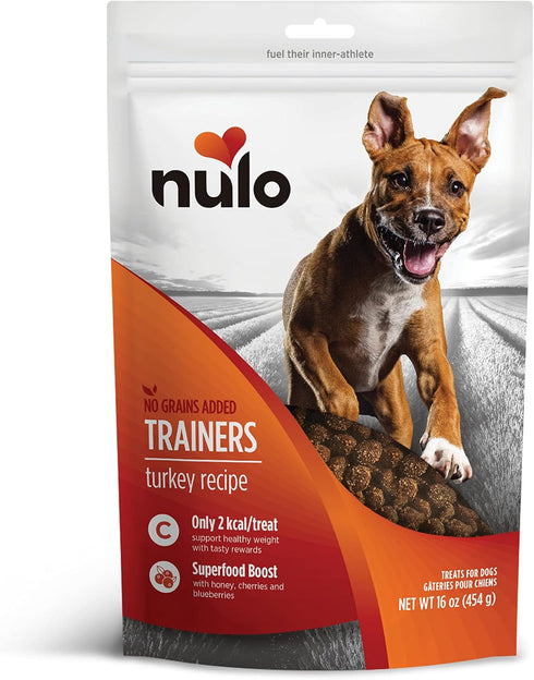 Nulo Freestyle Grain-Free Healthy Dog and Puppy Training Treats, Low Calorie Superfood Boost, 2 Calories Each