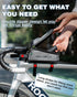 7 ROCKBROS Bike/Bicycle Phone Front Frame Bag, Waterproof, Tube Bag,Cycling Pouch, Bike Accessories for Men Compatible