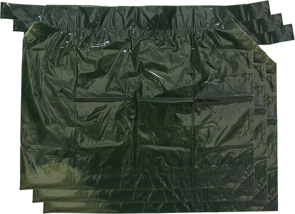 Stansport Disposable Toilet Bags - 3 Pack, Green, 17.7" L x 13.8"