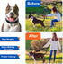 Supet Dog Prong Collar - Adjustable Dog Choke Collar with Quick Release Buckle for Small Medium Large Dogs