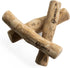 lemuria Set of 3 Coffee Wood Dog Chew Stick Toy - Natural Durable Chews for Large Dogs, Safe Dental Cleaning