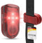 VELMIA Running Lights for Runners (2 Pack) for Maximum Safety and Visibility, Clip-On Strobe Reflective Gear