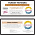Fresh Is Best - Freeze Dried Healthy Raw Meat Treats for Dogs & Cats - Turkey Tenders