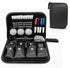 Golf Accessories for Men Women, Gifts with Leather Case, Golf Brush, Balls, Tees, Ball Clamp, Divot Tool