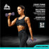 RBX Weights Dumbbells Set, Neoprene Arm Weights with Non-Slip Grip for Strength Training at Home or Gym