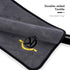 KONLLEN Billiards Cue Towel, 100% Cotton Black 8-Ball Pool Cue Cleaning Set with Maintenance Accessories