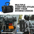 ROCKBROS Waterproof Duffel Bag, 20-60L Dry Duffel Bag for Motorcycling, Boating, Kayaking, Camping, Fishing Outdoor