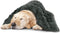 The Dog’s Blanket Sound Sleep Donut Blanket, XL, Calming Anti-Anxiety Snuggler Blanket, Steel Grey