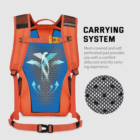SKYSPER Small Hiking Backpack, 20L Lightweight Travel Daypack for Women & Men
