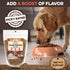 BRUTUS & BARNABY Dog Food Topper - Beef Liver, Flavor Packed Mix to Enhance Your Dog's Meal for Picky Eaters.