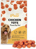 All Natural Human Grade Dog Treat for Puppy Training, Hypoallergenic, Easy to Digest (Chicken Tots)