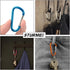 STURME 2" Aluminum D Ring Carabiners, Small Keychain Clip Set, Durable Improved 24 PCS