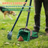 KropBom 60 Count Extra Large Dog Poop Bags for A&H Swivel Bin Pooper Scooper, Pet Waste Bags with Handle for Dog Poop