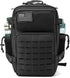 QT&QY 25L/35L/45L Military Tactical Backpack for Men, Molle Daypack, Hiking Rucksack with Bottle Holder