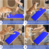 Dog Nail Scratch Pad and Bonus Handheld Dog Nail Filer - Stress-Free Scratch Board for Dog Claw Care
