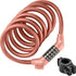 Retrospec Grizzly Plus Cable Bike Lock, Heavy Duty Anti Theft Bicycle Lock, 6 Foot Coiled Cut Resistant Cable