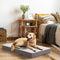 Orthopedic Dog Bed for Large and Extra Large Dogs, XL with Removable Waterproof Cover, Egg-Crate Foam