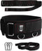 Multi-Attachment Belt for Cable Machine, 5 Points for Optimal Weight Distribution, 2 Straps & 3 Snap Hooks