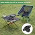 8-Pack 0.71"/ 18mm M METERXITY Camping Chair Foot, Tubing Dia Detachable Camping Chair Leg Covers Anti-Slip Stool Feet