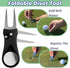 Golf Essentials Kit, 29 in 1 Cleaning Kit with Towel, Brush, Golf Balls, Stencils, Tee, and Repair Tool