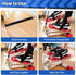 Universal Elliptical Machine Pedals Straps, Adjustable Trainer Straps for Fitness Home Sports Office Accessories
