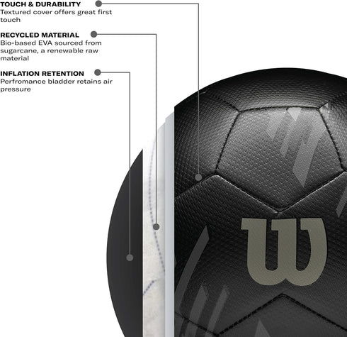 3, 4 5 WILSON NCAA Vantage Soccer Balls - Size Size and Size