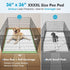 4XL 36"x36" 30 Counts-Green Gimars Thicken Heavy Absorbency Dog Pad Extra Large- Jumbo Disposable Polymer Quick Dry No