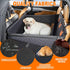 Petmarket Hammock Dog Car Seat for Large Medium Dogs with Seat Belt, Back Seat Extender for Dogs, Waterproof Dog Car