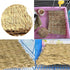 20 Chinchilla Tfwadmx Pcs Bunny Grass Mat Rabbit Natural Straw Woven Bed Small Animal Cages Sleeping Hay Mats Nest Play