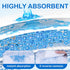 60ct, Dono Dog Diapers Male, Disposable Male Dog Wraps Ultra Absorbent Doggie Diapers, Rapid-Dry Leak-Proof Puppy