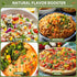 9-Veggie 16oz 1 LB Toppings for Ramen, All Natural Vegetable Instant Ramen Toppings, Dehydrated Veggies for Noodles