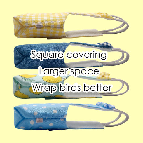 80 Inch 80-105 VANFAVORI Bird Diaper Harness Flight Suit Clothes with Flying Leash Rope for Parrots Conure Cockatiel