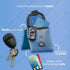 Running Buddy Magnetic Buddy Pouch - 3.75" x 4" Blue, Water-Resistant & Magnetic Closure