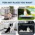 Dog Beds for Small, Medium, Large Dogs - Soft Warm Plush Crate Pad Mat, Anti-Slip Washable Mattress