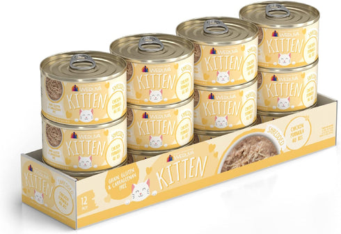 Weruva Kitten Chicken Formula Au Jus, 3oz Can (Pack of 12)