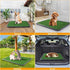 Tray,30x20 2-Pack Dog Grass Pad with in Dogs Potty Tray with Upgraded Replacement Artificial Grass,Dog Litter Box