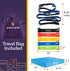SPECIAL SUPPLIES Exercise Balance Pad, Yoga Strap & Resistance Bands for Fitness, Stretching, and Physical Therapy