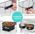 Stainless Steel Dog Crate Water Bowl, No Spill, 2 Pack Hanging Bowls for Medium Large Dogs, Metal Pet Feeder Dish
