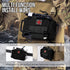 Tactical IFAK Pouch, Rapid Tear-Away First Aid Kit Two-Piece System Medical Pouches Emergency Survival Bag for Outdoor