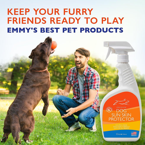 32 oz EBPP Dog Sunscreen Sun Skin Protector Spray fl - Safe for All Breeds with No Zinc Oxide - Pet Protection